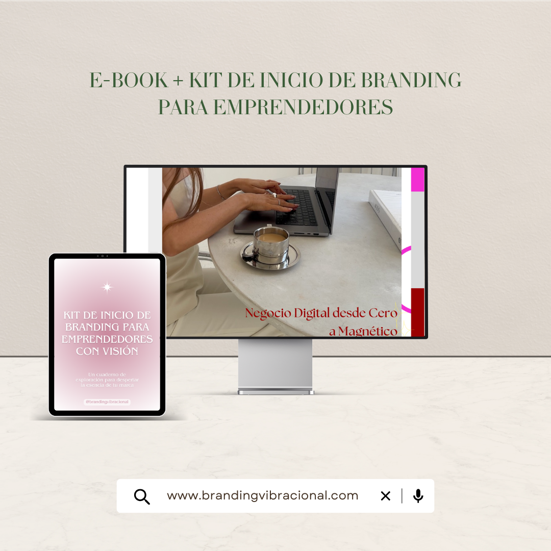 Guía "El poder de tu marca Online" + Kit de inicio de Branding